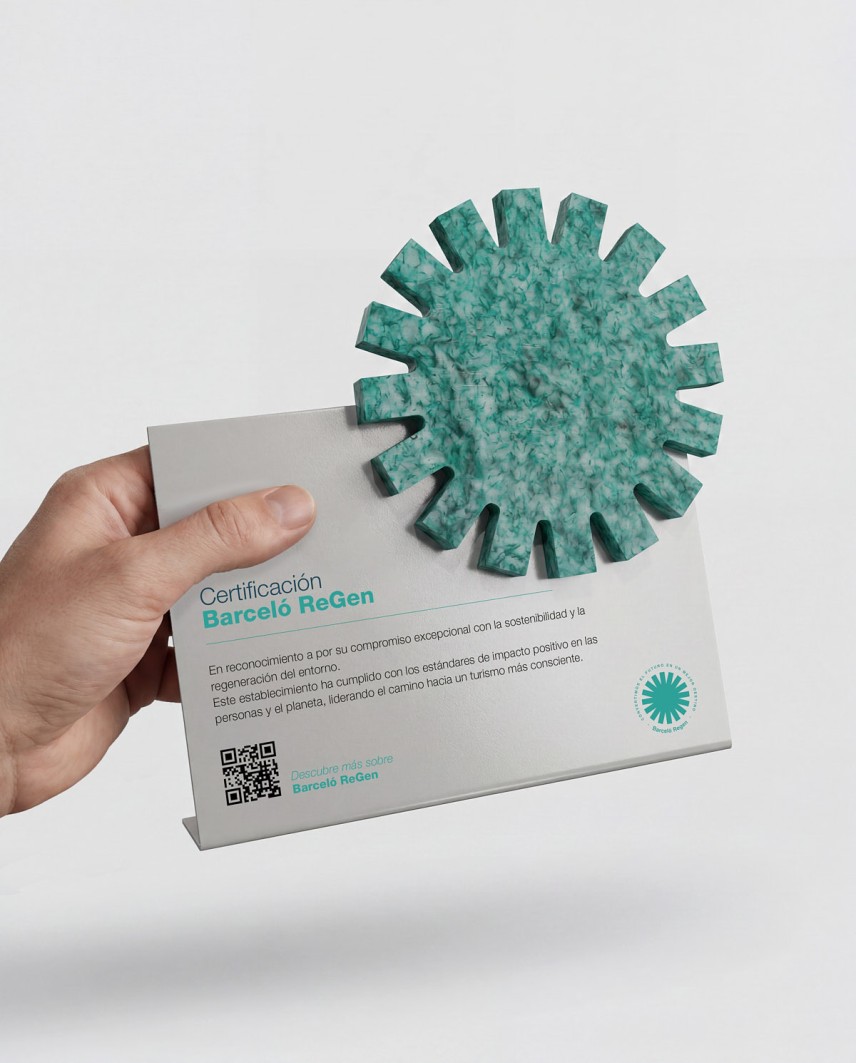 Barceló Regen Trofee gerecyclede visnetten Sustain Awards