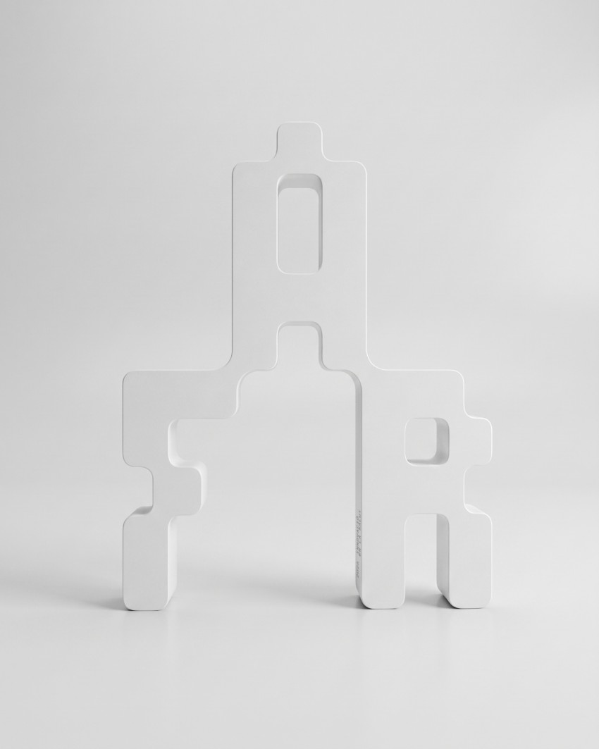 Trophée sur mesure pour Diari ARA – Premis FAR, 2026, fabriqué par Sustain Awards, vue de face